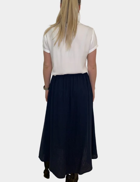 Velvet by Graham and Spencer Dana Cotton Gauze Skirt Crater 3 Velvet by Graham and Spencer Dana Cotton Gauze Skirt Crater