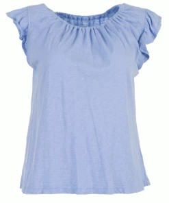 Velvet by Graham and Spencer Stacy Mist Blouse