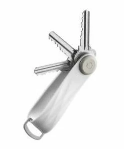 Orbitkey Portachiavi 2.0 Rubber Pearl White