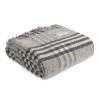 Tweedmill Throw Hex Charcoal 1 Tweedmill Throw Hex Charcoal