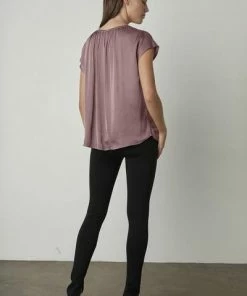 Velvet by Graham and Spencer Odette Rose Gold Blouse