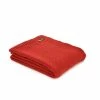 Tweedmill Red Knitted Alpaca Mix Throw 130cm x 180cm 2 Tweedmill Red Knitted Alpaca Mix Throw 130cm x 180cm