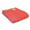 Tweedmill Red Fishbone Pure New Wool Throw with Cream Blanket Stitch Edge 1 Tweedmill Red Fishbone Pure New Wool Throw with Cream Blanket Stitch Edge