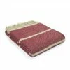 Tweedmill Rosewood Broad Stripe Pure New Wool Throw 150 x 183cm