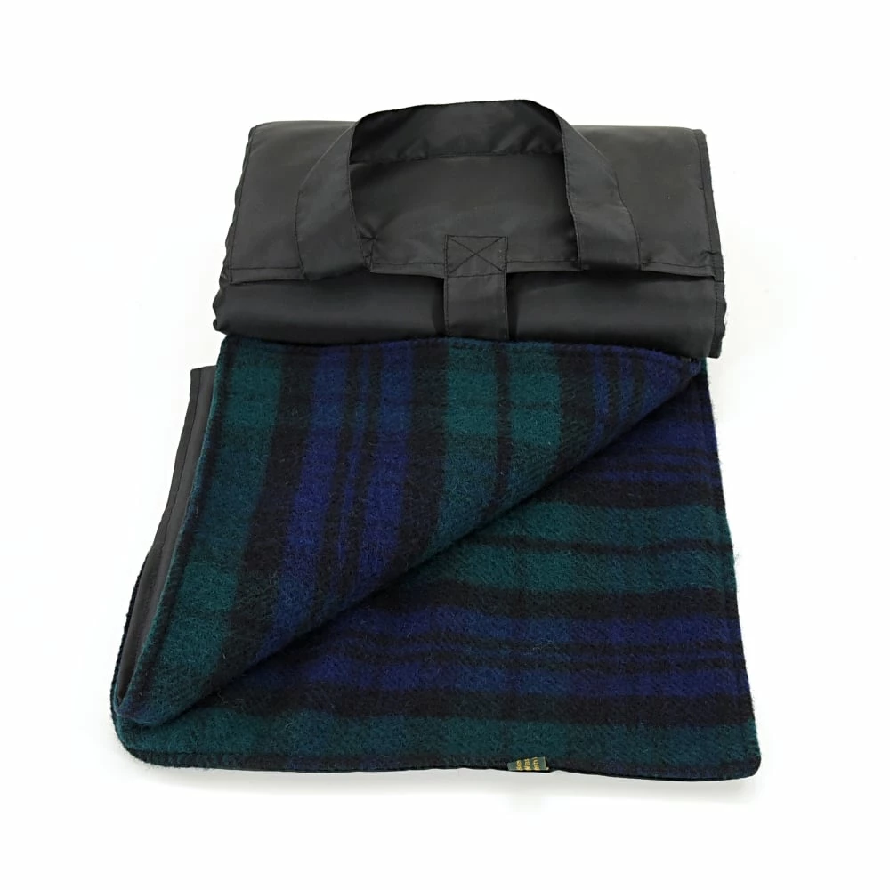 Tweedmill Blackwatch Eventer Pure New Wool Picnic Blanket 6 Tweedmill Blackwatch Eventer Pure New Wool Picnic Blanket