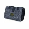 Tweedmill Navy Fishbone Leisure/Picnic Rug with Tweed Pocket & Waterproof Backing 1 Tweedmill Navy Fishbone Leisure/Picnic Rug with Tweed Pocket & Waterproof Backing