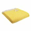 Tweedmill Pure New Wool Yellow Diamond Throw 1 Tweedmill Pure New Wool Yellow Diamond Throw