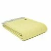 Tweedmill Lemon Boa Pure New Wool Throw - 150cm x 200cm 1 Tweedmill Lemon Boa Pure New Wool Throw - 150cm x 200cm