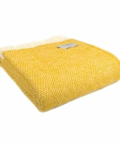 Tweedmill Throw Decke Beehive Yellow