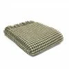 Tweedmill Charcoal Houndstooth Pure New Wool Throw 140cm x 183cm 1 Tweedmill Charcoal Houndstooth Pure New Wool Throw 140cm x 183cm