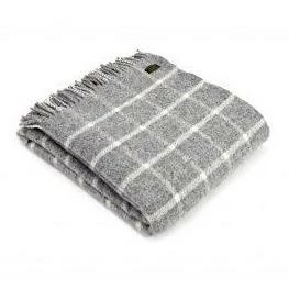 Tweedmill Pure New Wool Chequered Check Throw 5 Tweedmill Pure New Wool Chequered Check Throw