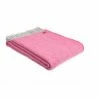 Tweedmill Pink Boa Pure New Wool Throw 150cm x 200cm 1 Tweedmill Pink Boa Pure New Wool Throw 150cm x 200cm