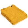Tweedmill Mustard Knitted Alpaca Mix Throw 130cm x 180cm 1 Tweedmill Mustard Knitted Alpaca Mix Throw 130cm x 180cm