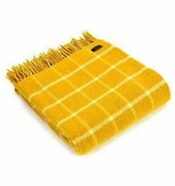 Tweedmill Pure New Wool Chequered Check Throw