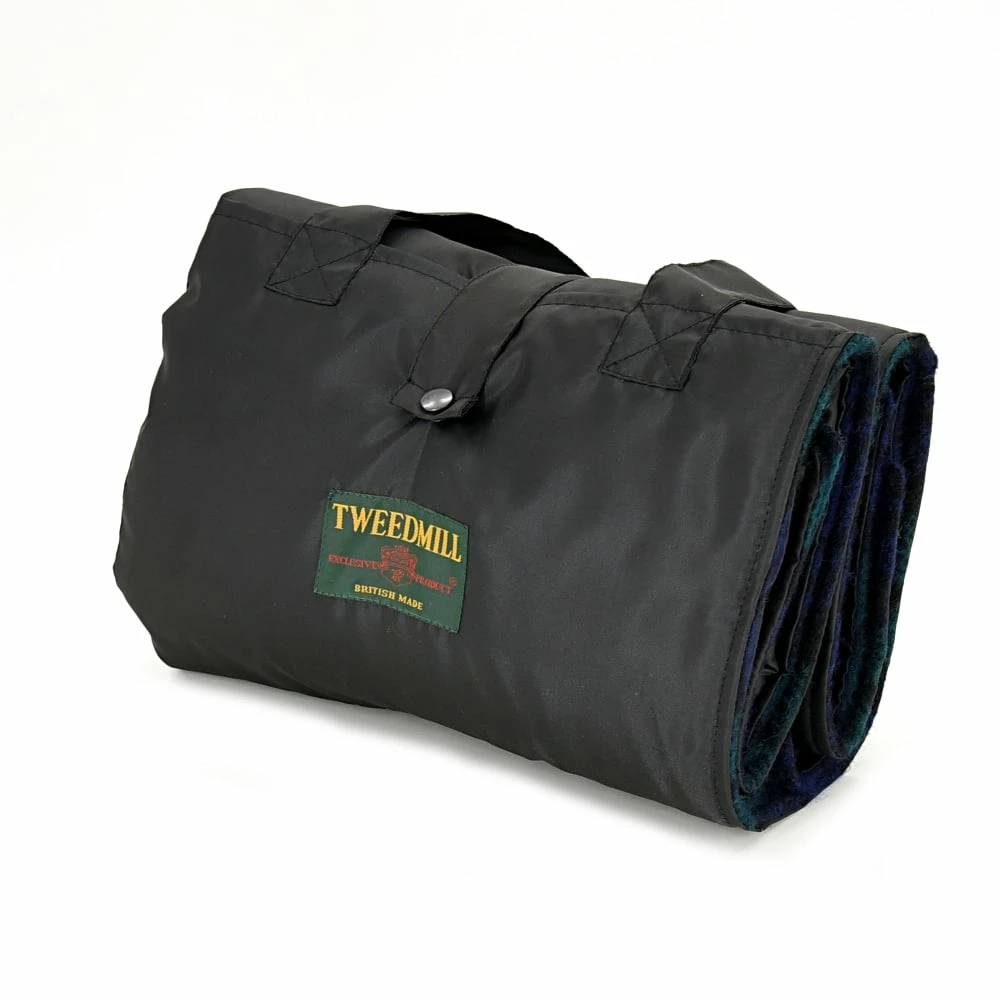 Tweedmill Blackwatch Eventer Pure New Wool Picnic Blanket 4 Tweedmill Blackwatch Eventer Pure New Wool Picnic Blanket