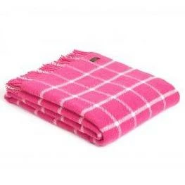 Tweedmill Pure New Wool Chequered Check Throw 4 Tweedmill Pure New Wool Chequered Check Throw