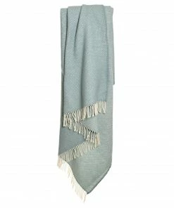 Tweedmill Ocean Blue Averil Pure New Wool Throw 5 Tweedmill Ocean Blue Averil Pure New Wool Throw