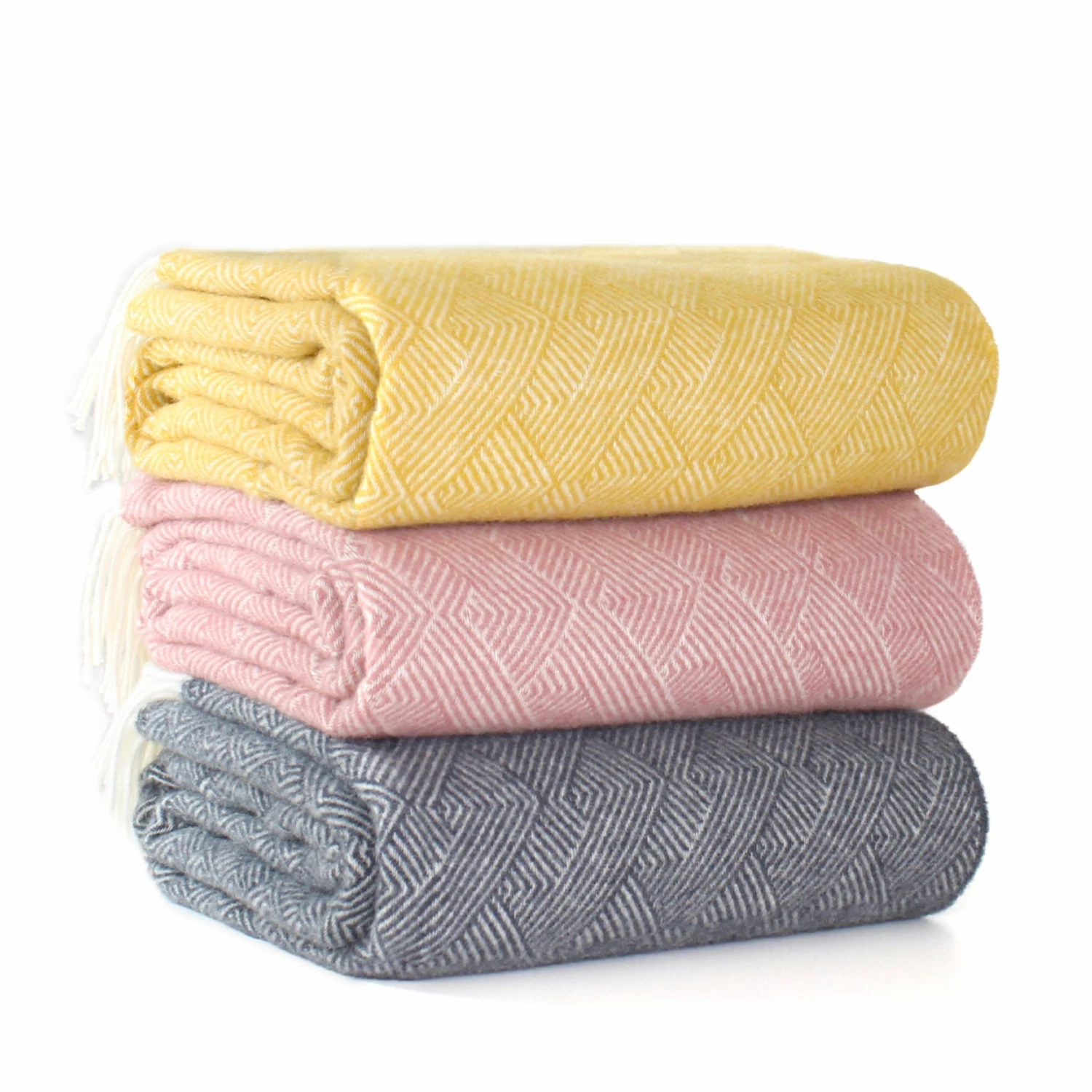 Tweedmill Smokey Rose Pure New Wool Delamere Throw 4 Tweedmill Smokey Rose Pure New Wool Delamere Throw