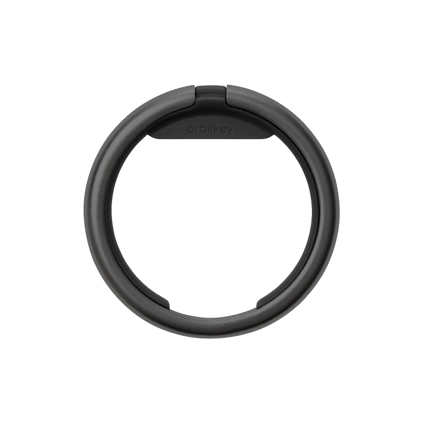 Orbitkey Orbitkey Ring, All Black 3 Orbitkey Orbitkey Ring, All Black