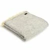 Tweedmill Silver Grey Fishbone Pure New Wool Throw 150cm x 183cm 1 Tweedmill Silver Grey Fishbone Pure New Wool Throw 150cm x 183cm