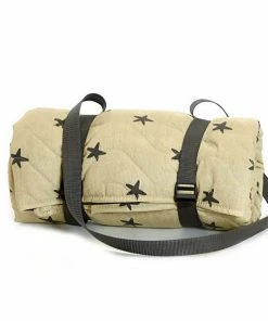 Tweedmill Newbury Quilted Grey Star Picnic Rug 125x125cm