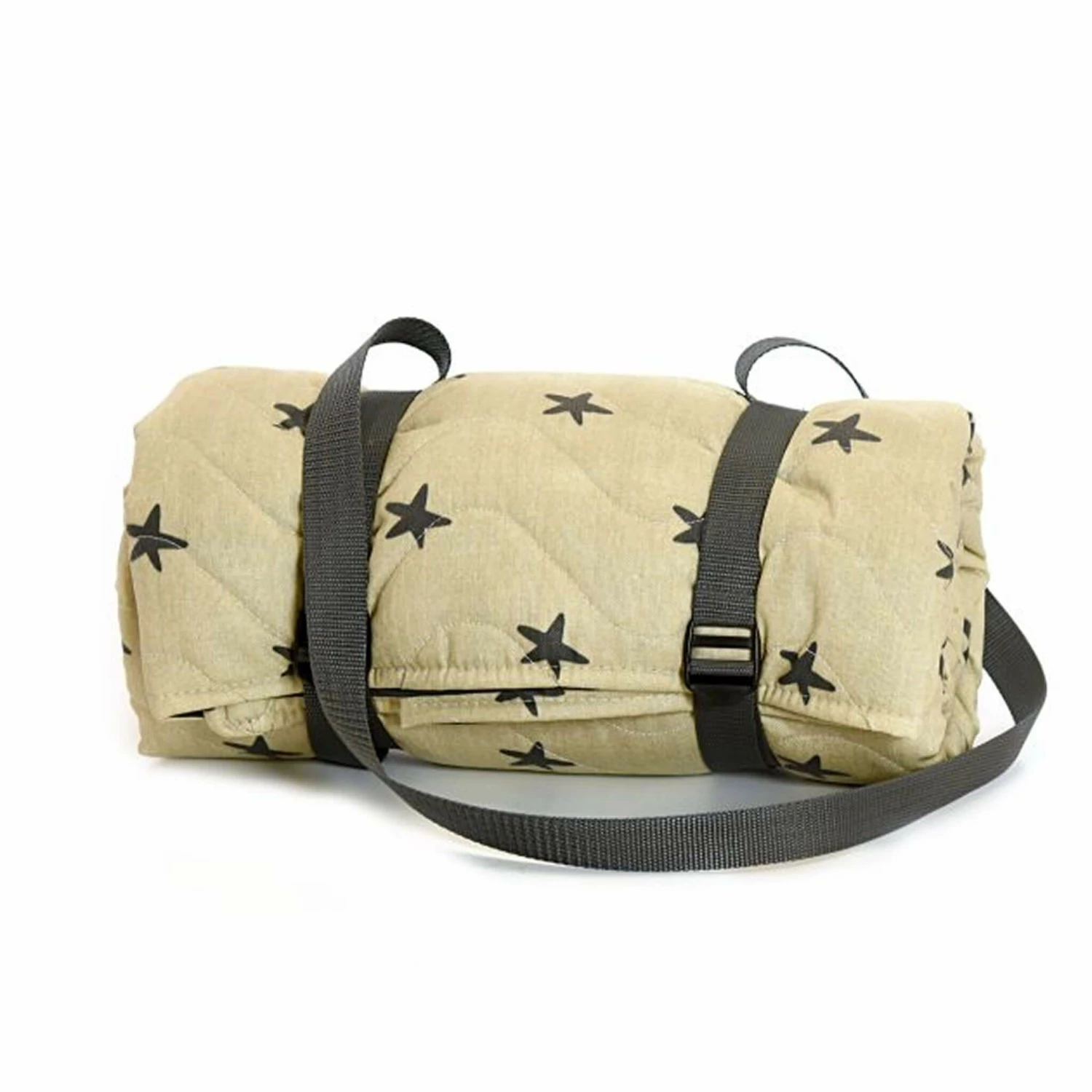 Tweedmill Newbury Quilted Grey Star Picnic Rug 125x125cm 3 Tweedmill Newbury Quilted Grey Star Picnic Rug 125x125cm