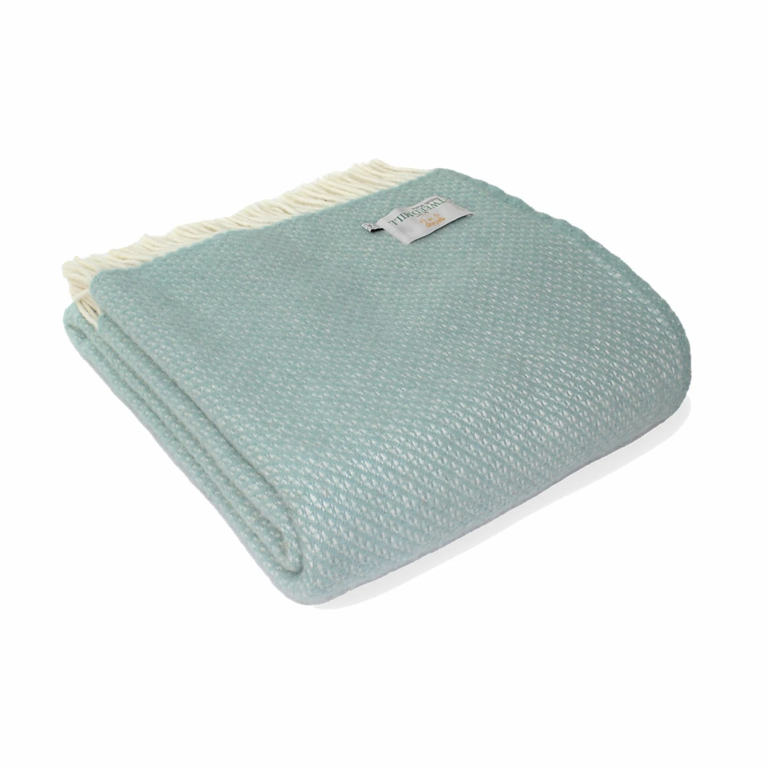 Tweedmill Ocean Blue Averil Pure New Wool Throw 3 Tweedmill Ocean Blue Averil Pure New Wool Throw