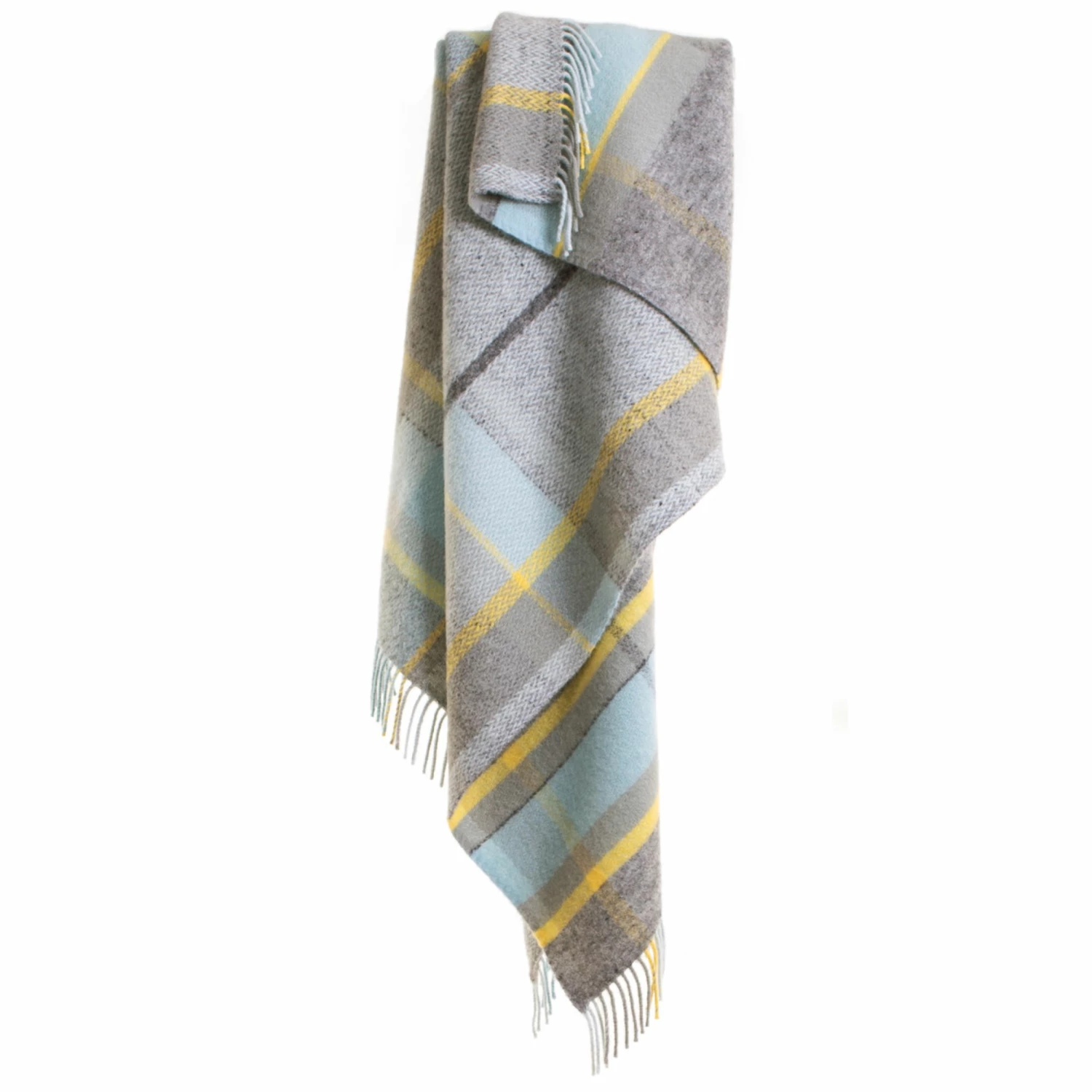 Tweedmill Pure New Wool Mills Check Throw 3 Tweedmill Pure New Wool Mills Check Throw