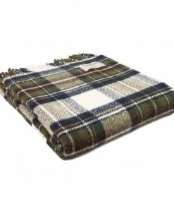 Tweedmill Throw Decke Muted Blue Dress Stewart